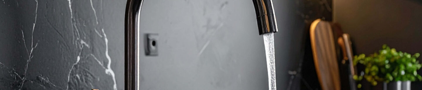 Der Wasserhahn mit Perlator oder Spardüse